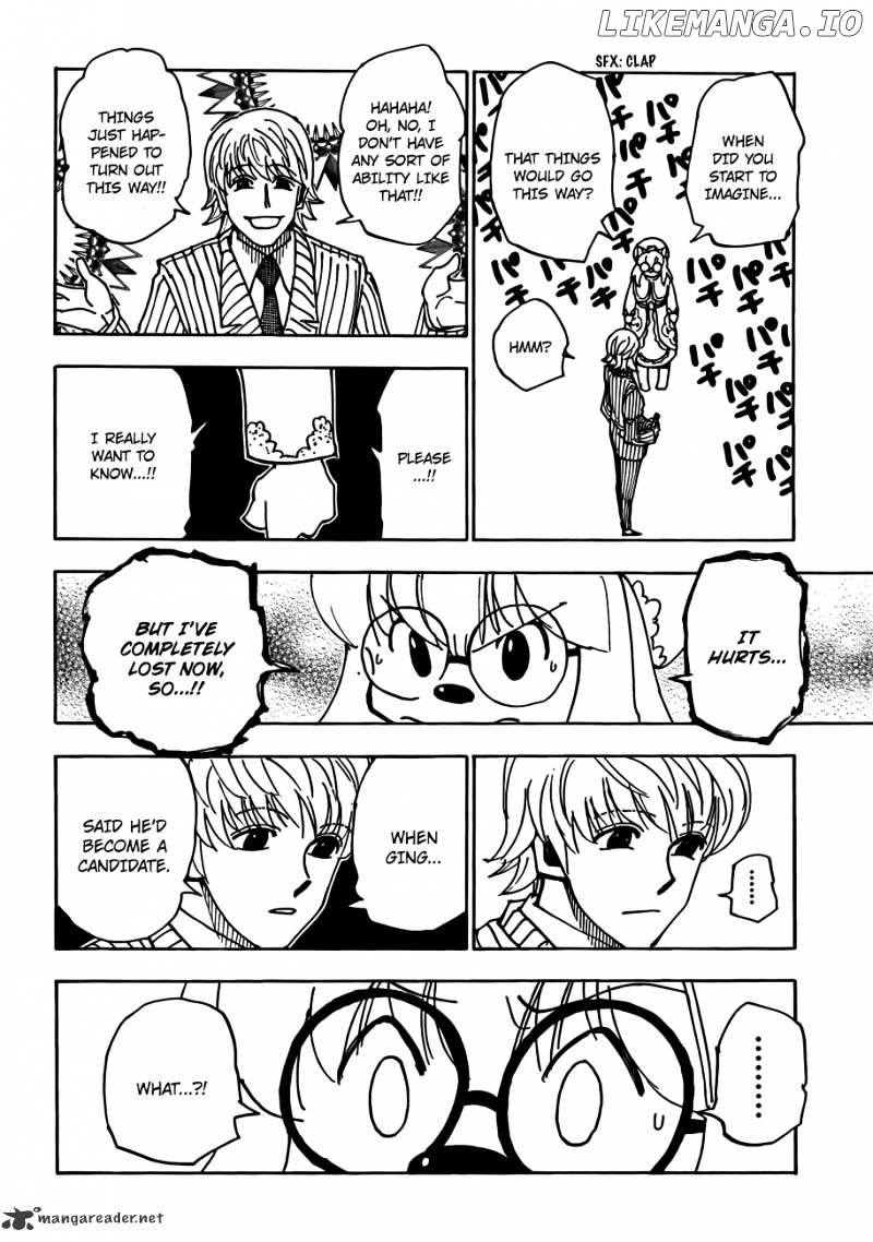 Hunter x Hunter, Chapter 334 image 14